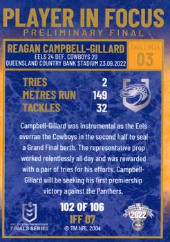 2022 NRL Player In Focus #IFF07 Reagan Campbell-Gillard Back